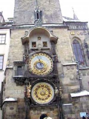 プラハ市役所の仕掛け時計